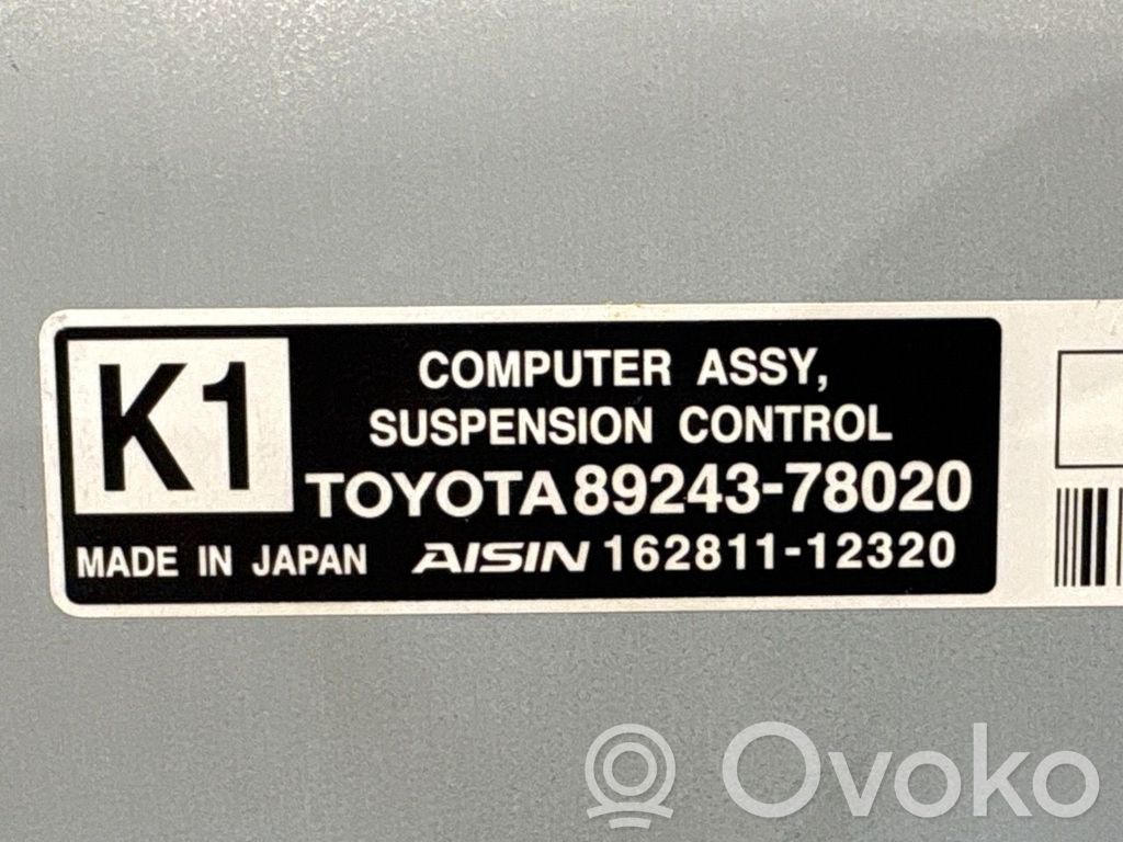 Lexus NX Comutator înălțime/mod rulare suspensie 