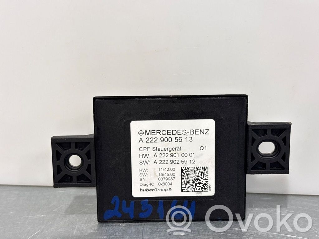 Mercedes-Benz C W205 Alte unități/module de control