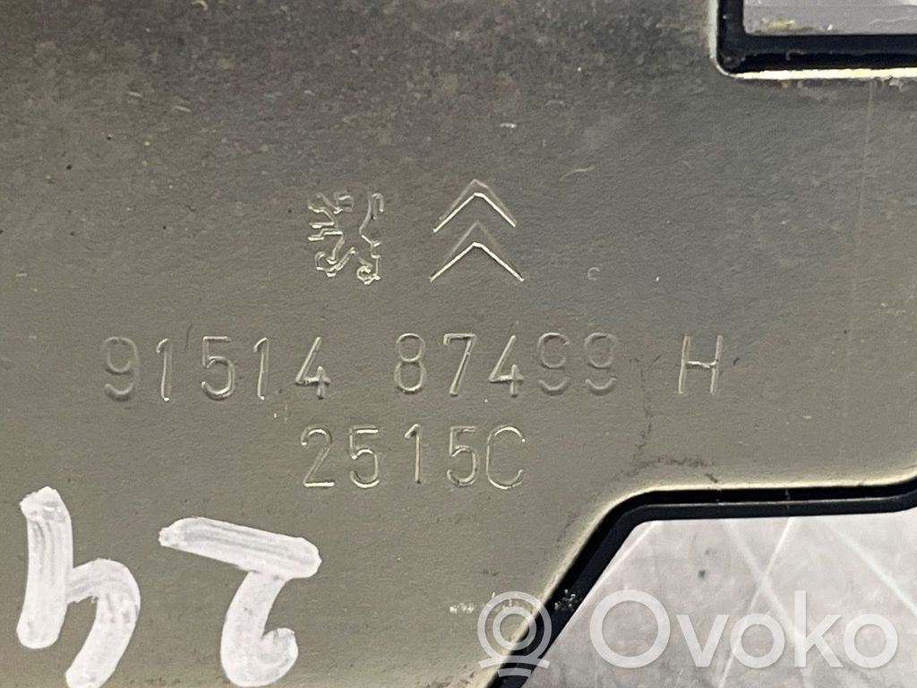 Peugeot 3008 I Loquet de verrouillage de hayon 