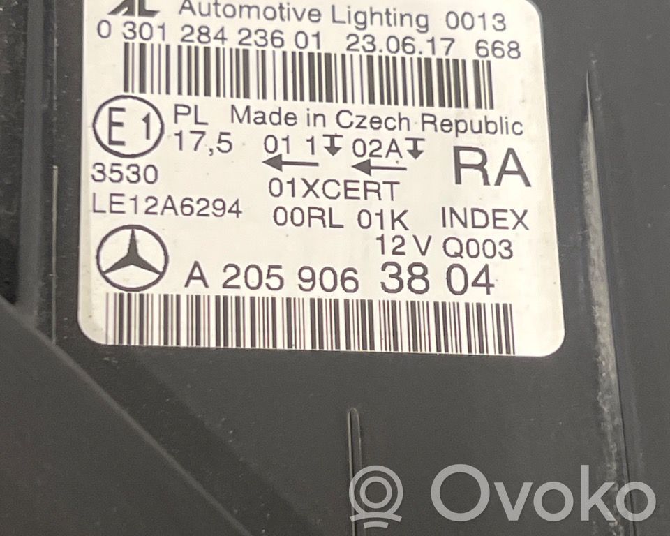 Mercedes-Benz C W205 Far 