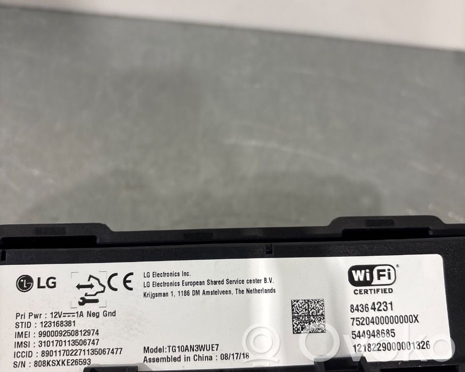 Opel Ampera- E Other control units/modules 