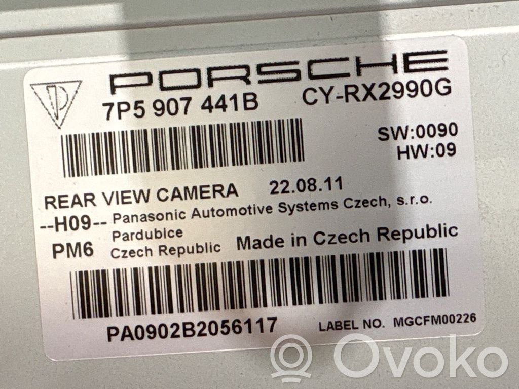 Porsche Cayenne (92A) Otras unidades de control/módulos
