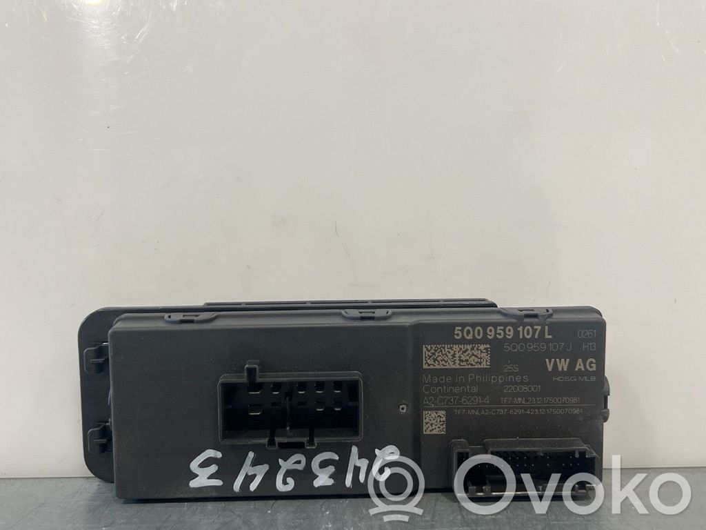 Unité de commande / module de hayon   5Q0959107P,5Q0959107L,5Q0959107L,5Q0959107L,5Q0959107P