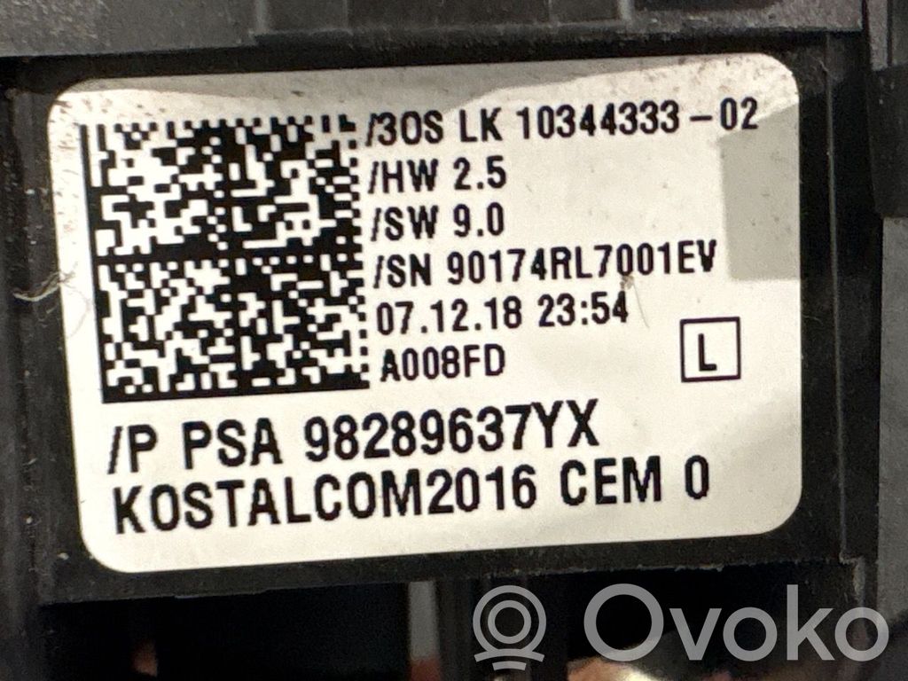Comutator/buton multifuncțional   98289637YX,98289637YX,98289637YX,98289637YX