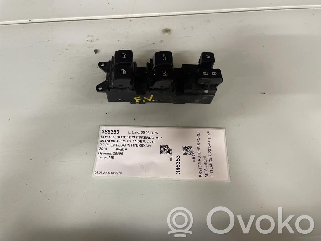 Mitsubishi Outlander Interruptor del elevalunas eléctrico
