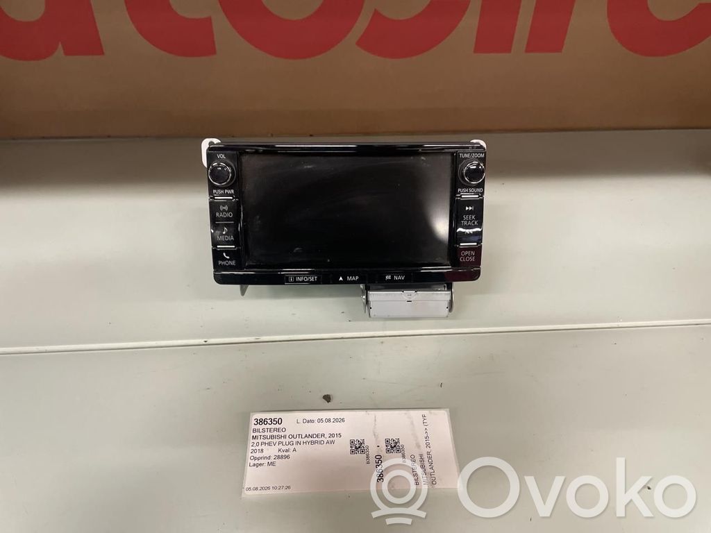Mitsubishi Outlander Radio / CD-Player / DVD-Player / Navigation