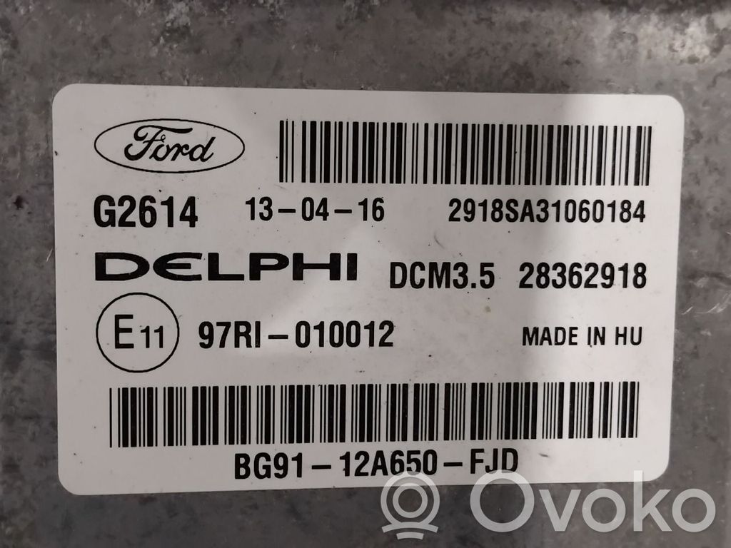 Ford Mondeo MK IV Unité de commande, module ECU de moteur