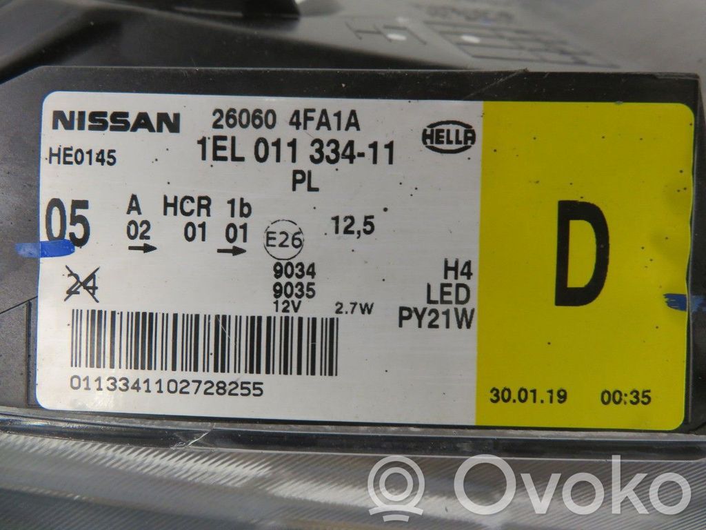 Nissan NV200 Scheinwerfer