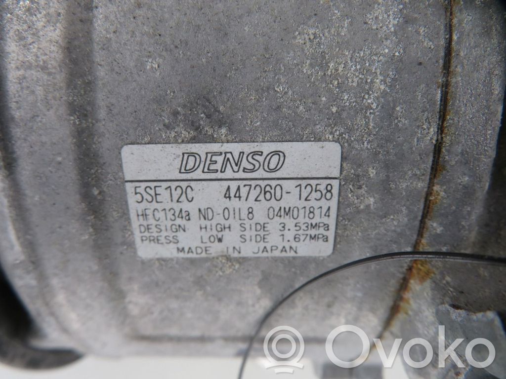 Toyota RAV 4 (XA30) Ilmastointilaitteen kompressorin pumppu (A/C)