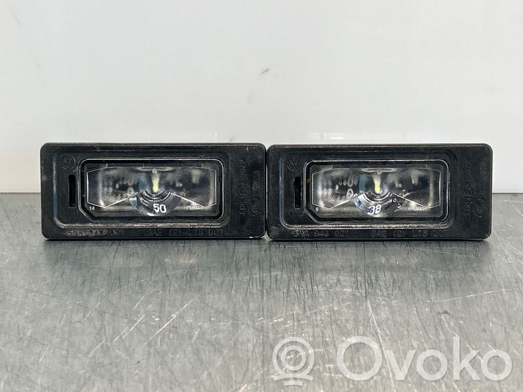 Volkswagen Caddy Éclairage de plaque d'immatriculation