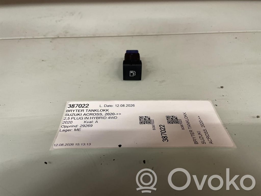Suzuki Across Schalter Tankdeckel Tankklappe Tankentriegelung 