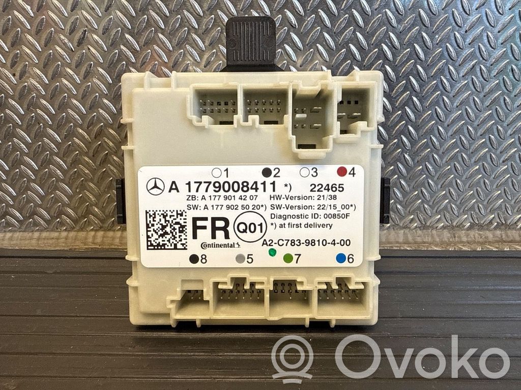 Mercedes-Benz EQB Unité de commande module de porte