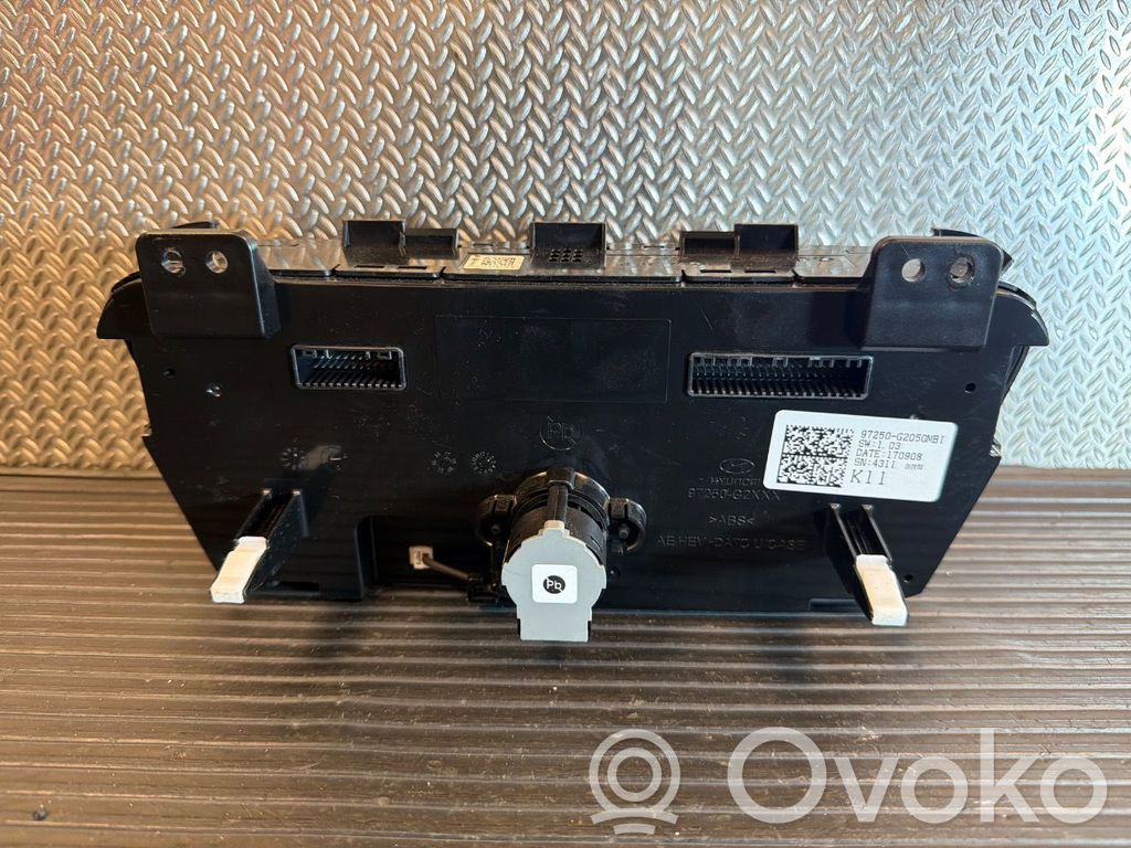 Hyundai Ioniq Console centrale, commande chauffage/clim