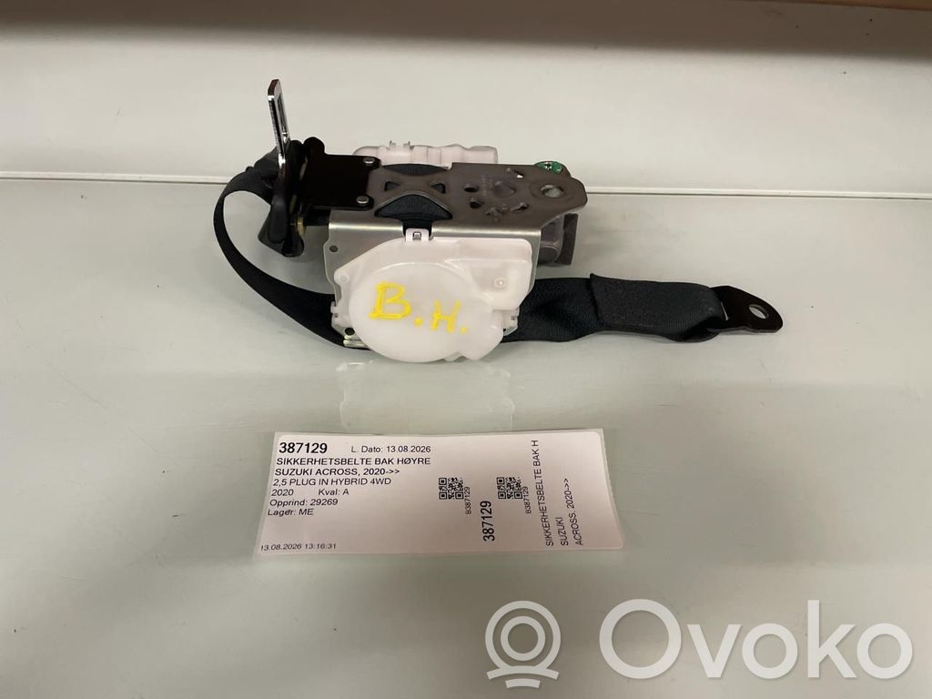Pas bezpieczeństwa fotela tylnego   T7336042320C1,T7336042320C1