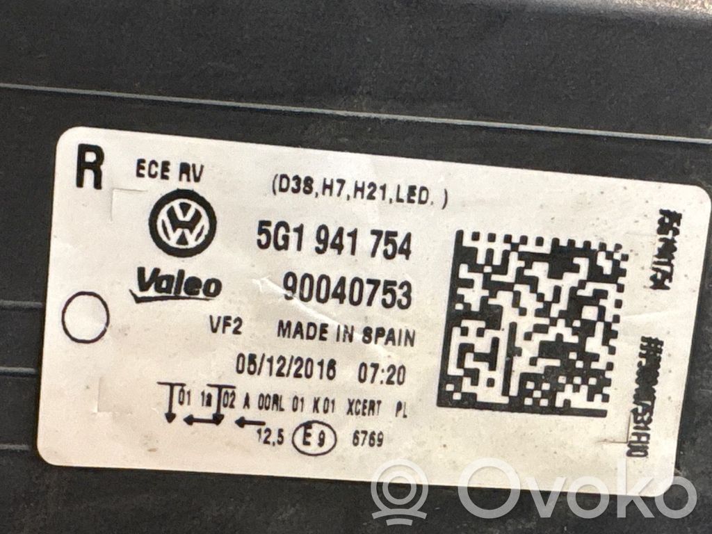 Volkswagen Golf VII Phare frontale