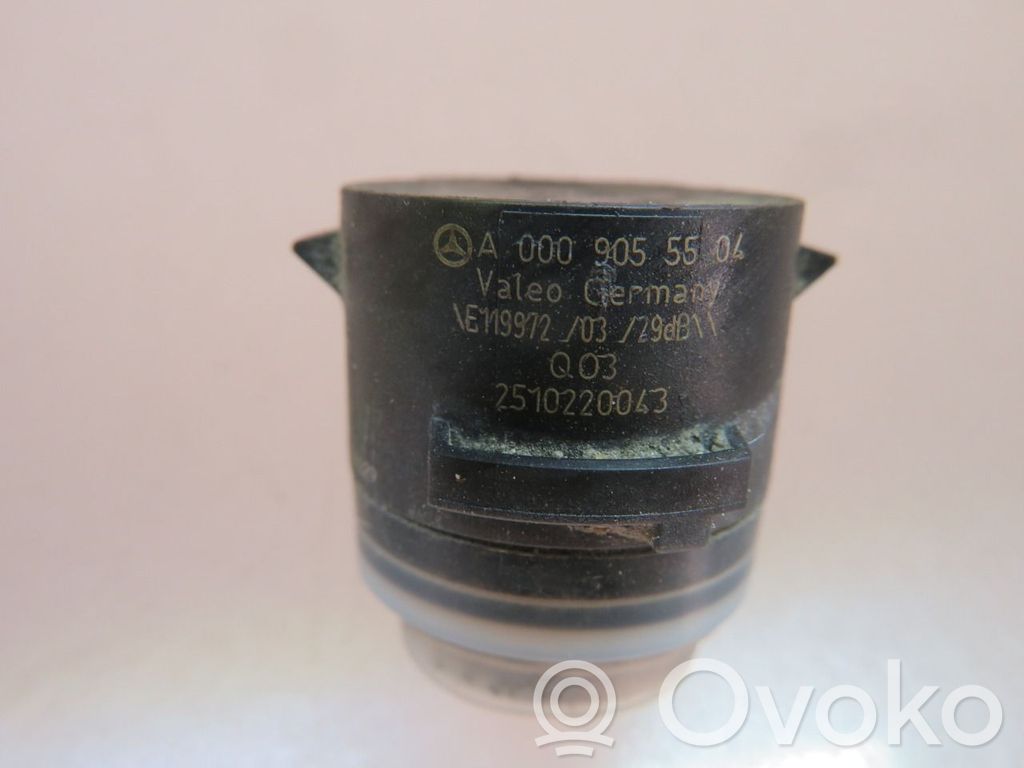 Mercedes-Benz EQV 447 Interruptor del sensor de aparcamiento (PDC)