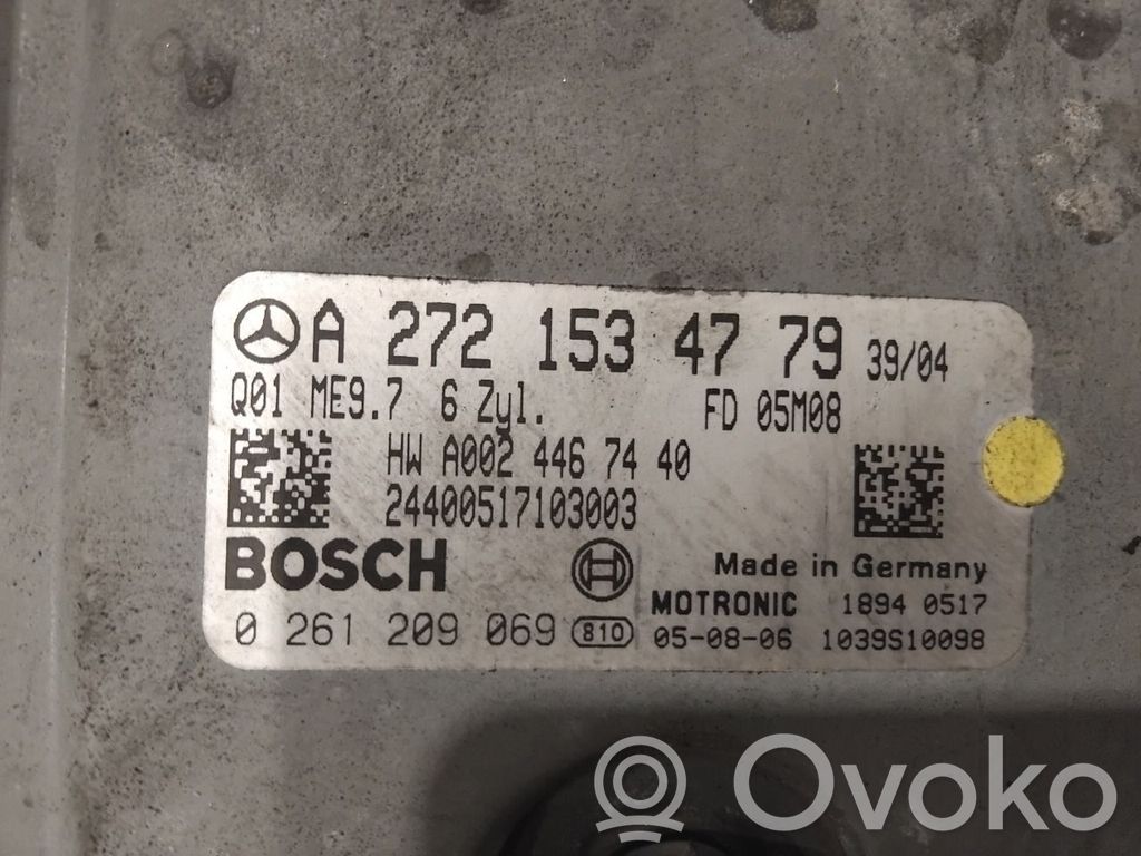 Mercedes-Benz ML W164 Centralina/modulo motore ECU