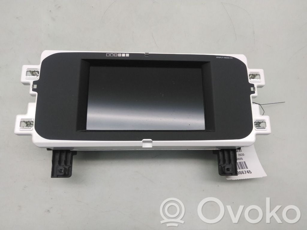 Opel Corsa F Geschwindigkeitsmesser Cockpit 