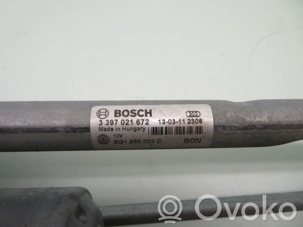 Volkswagen Golf VII Mechanizm wycieraczek szyby przedniej / czołowej 