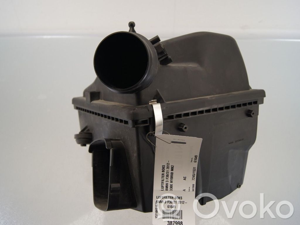 BMW 3 F30 F35 F31 Ilmansuodattimen kotelo 