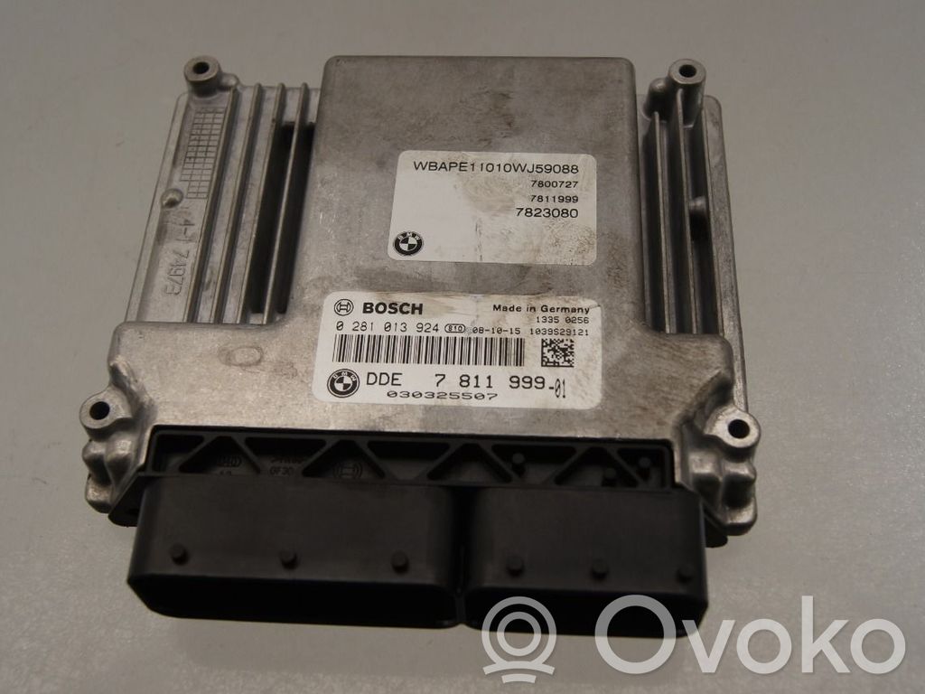 BMW X3 E83 Unité de commande, module ECU de moteur