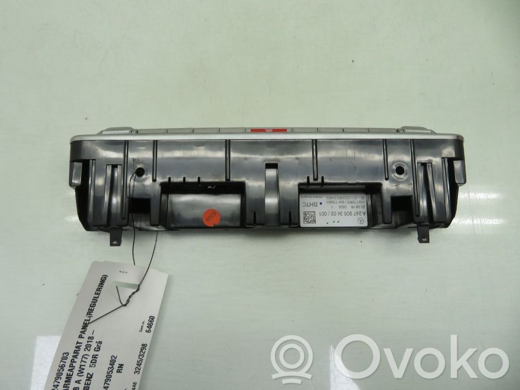 Mercedes-Benz A W177 Panel klimatyzacji / Ogrzewania 