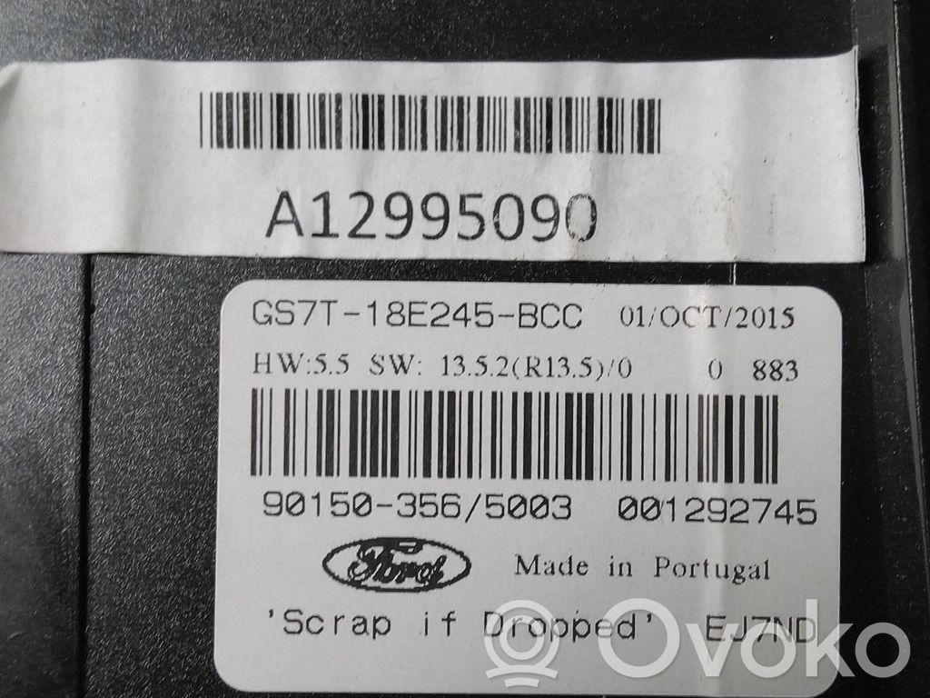 Ford Mondeo MK V Moldura del climatizador/control de calefacción