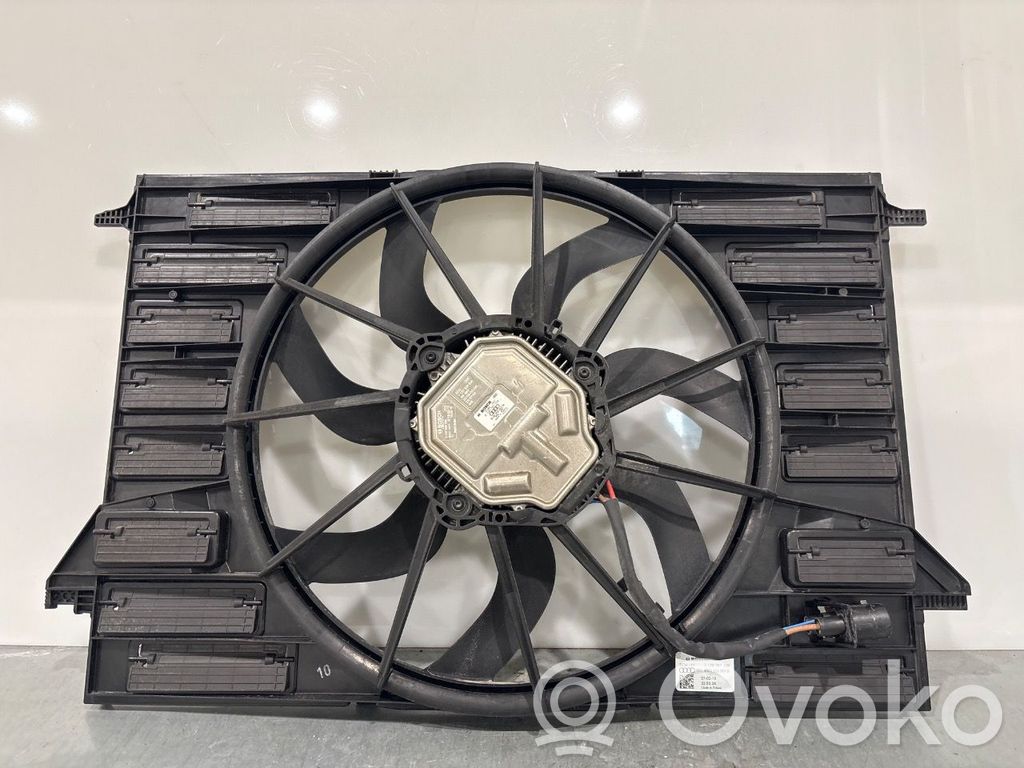 Audi A4 S4 B9 Radiator cooling fan shroud