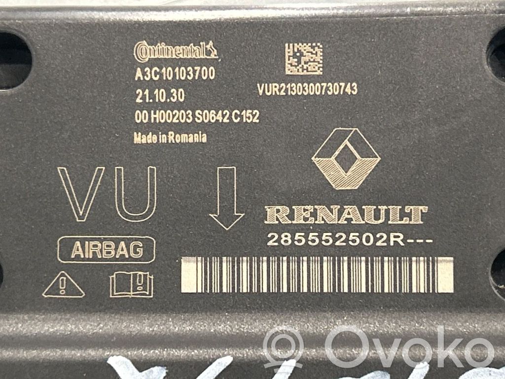 Renault Zoe Unidad de control/módulo del Airbag
