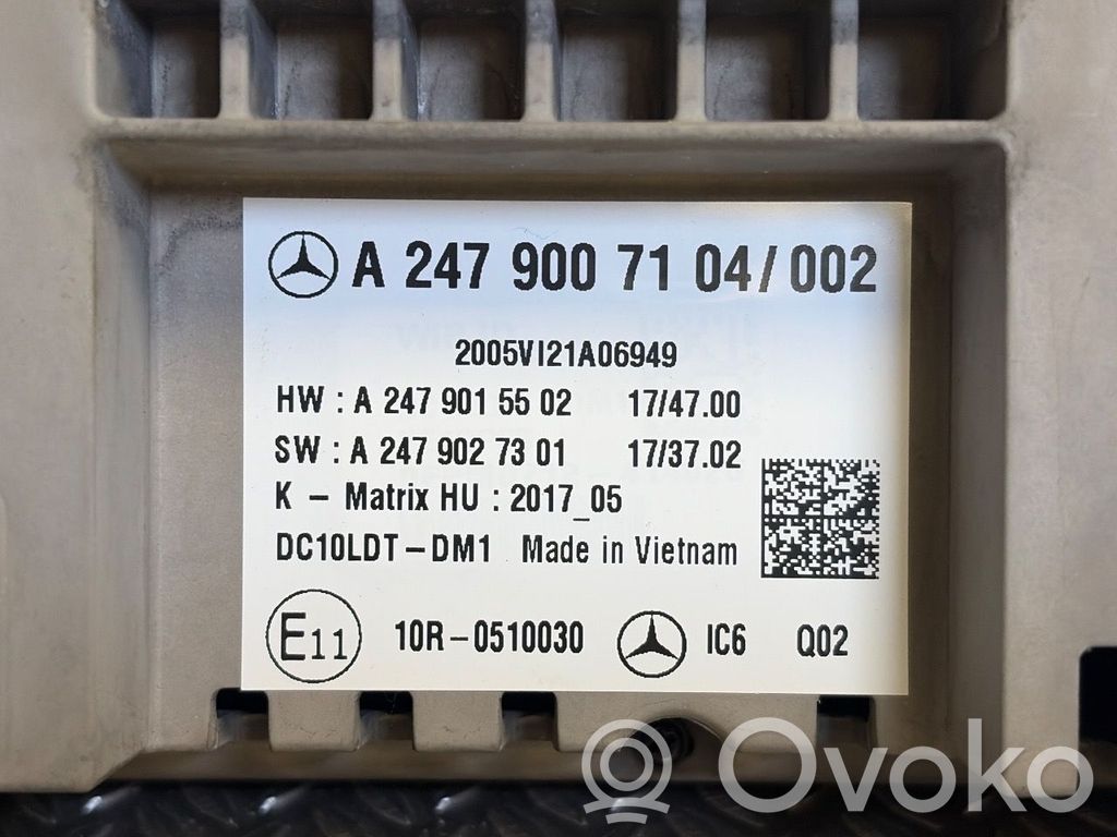 Mercedes-Benz EQC Bedieneinheit Controller Multimedia 