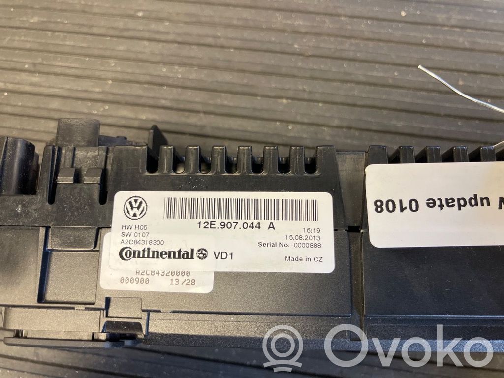 Volkswagen e-Up Rămă unitate control climatizare 