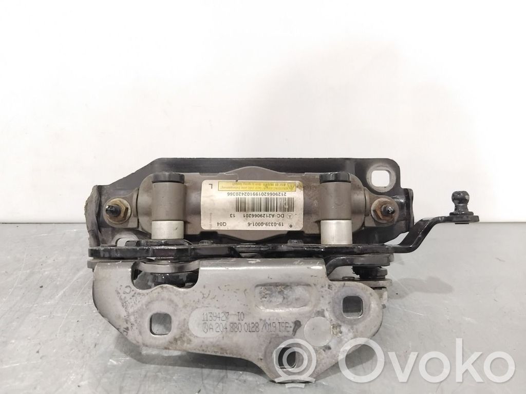 Mercedes-Benz E W212 Charnière, capot moteur 