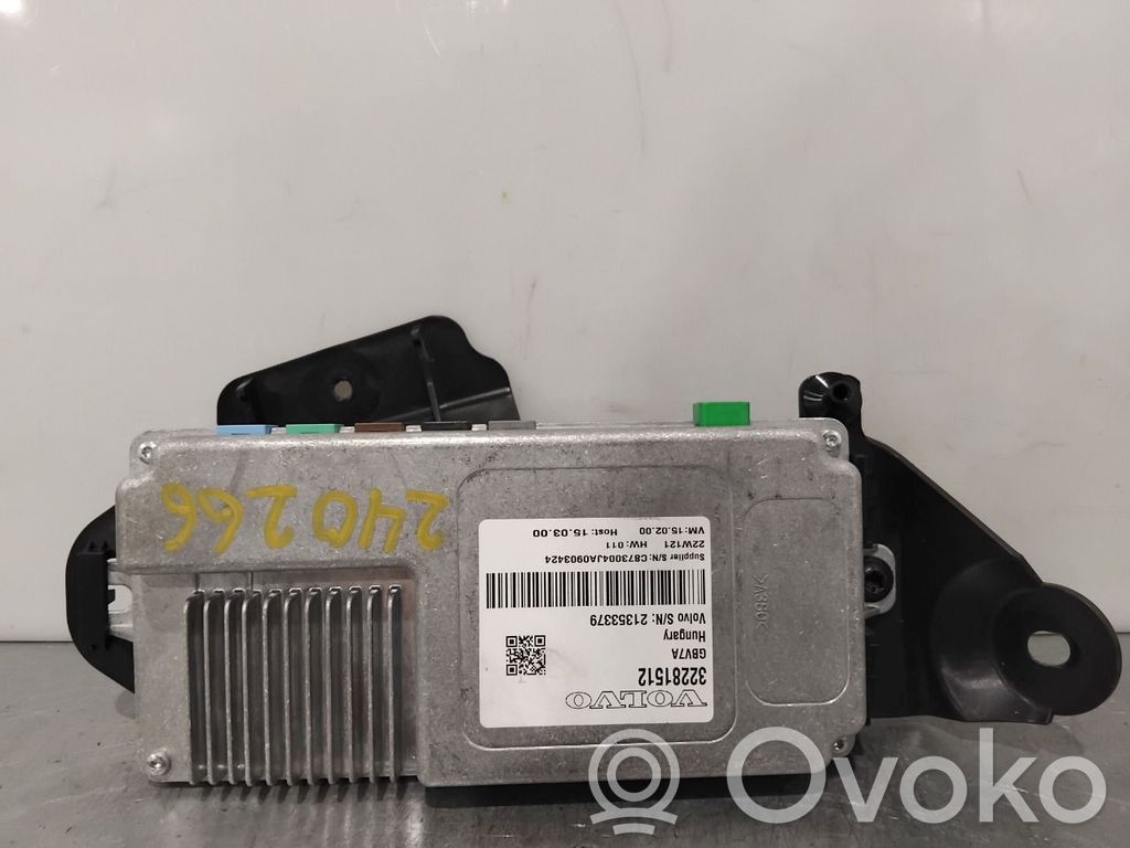Volvo C40 Parkošanas (PDC) vadības bloks