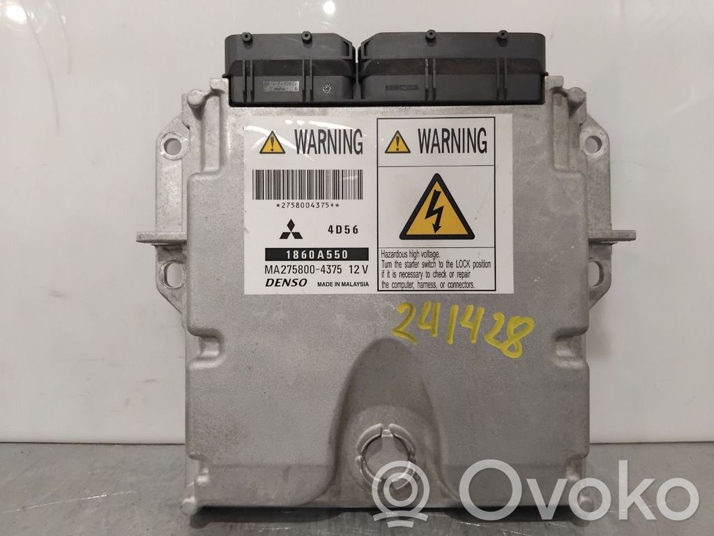 Mitsubishi L200 Unité de commande, module ECU de moteur