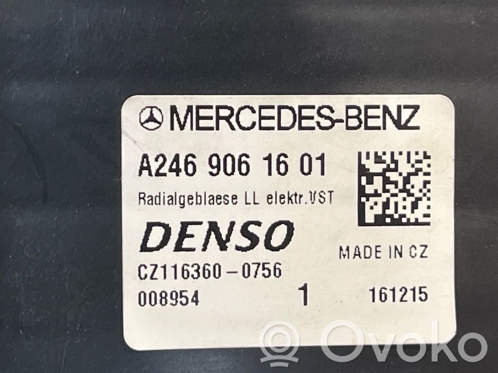 Mercedes-Benz B W246 W242 Pulseur d'air habitacle 