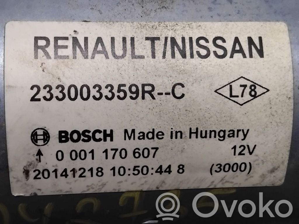 Nissan Qashqai Anlasser 
