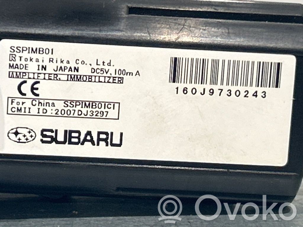 Subaru Legacy Interruptor de encendido/apagado del motor