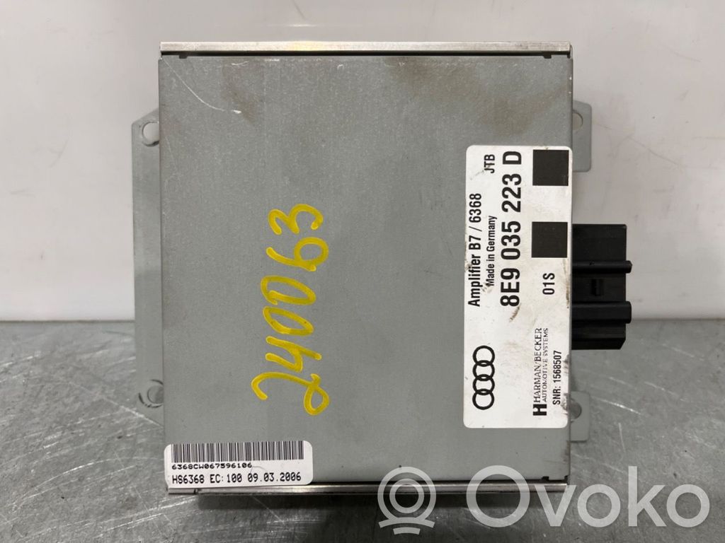 Audi A4 S4 B7 8E 8H Amplificator antenă aeriană 