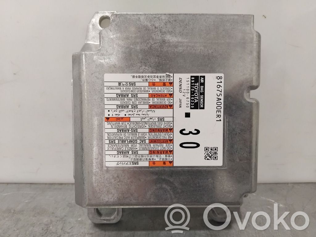 Toyota Corolla E210 E21 Gaisa spilvenu vadības bloks