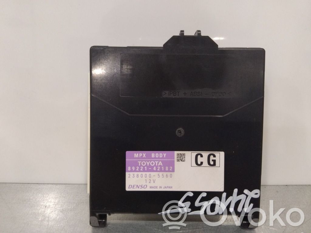 Toyota RAV 4 (XA40) Module de contrôle carrosserie centrale 