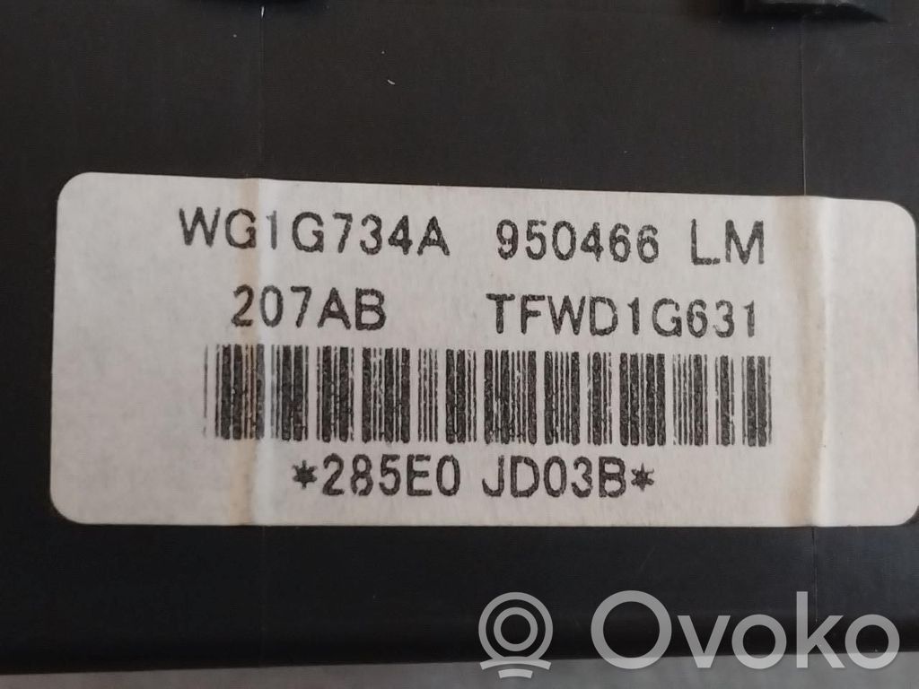 Nissan Qashqai Keyless (KESSY) go control unit/module