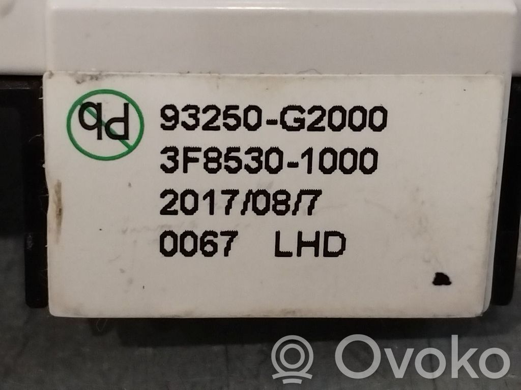 Hyundai Ioniq Priekšpusē loga slēdža dekoratīvā apdare 