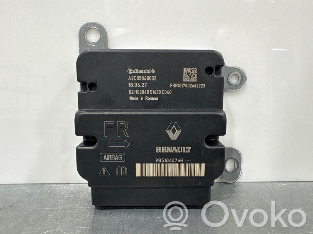 Renault Zoe Unitate/modul de comandă airbaguri 