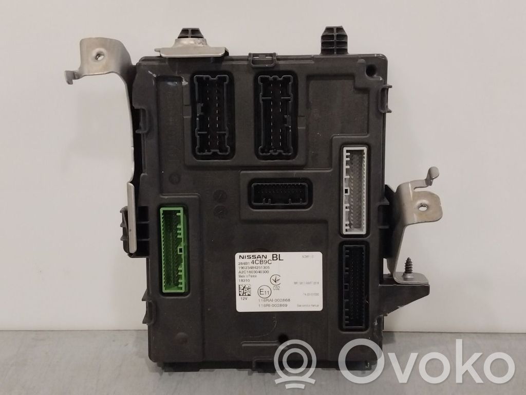 Nissan Qashqai Module de contrôle carrosserie centrale 