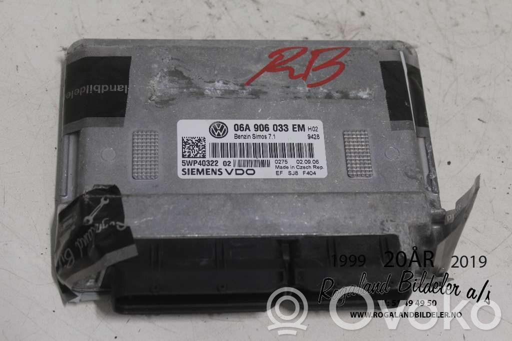 Volkswagen Golf V Unidad de control/módulo ECU del motor