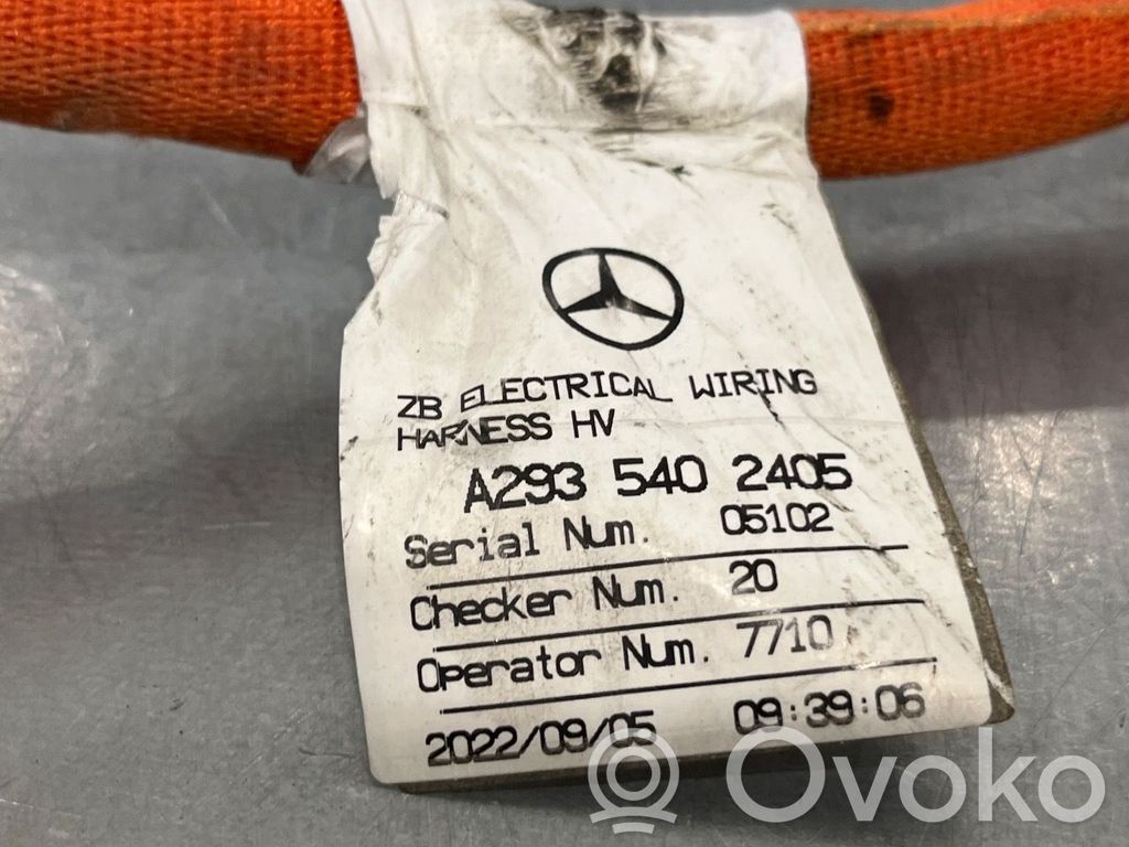 Mercedes-Benz EQC Hochspannungskabel 