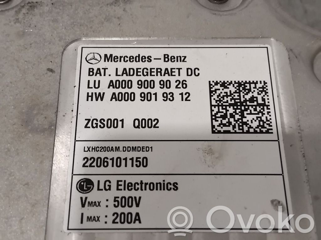 Mercedes-Benz EQC Chargeur batterie (en option) 
