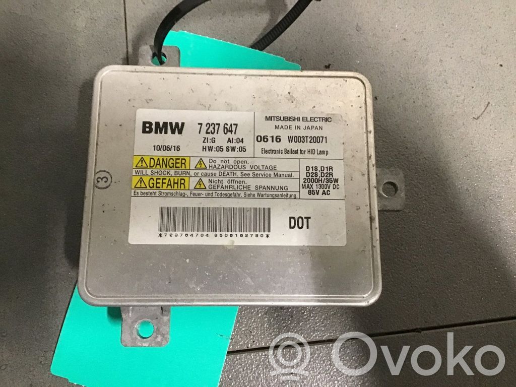BMW 3 E90 E91 Sterownik / moduł świateł Xenon 