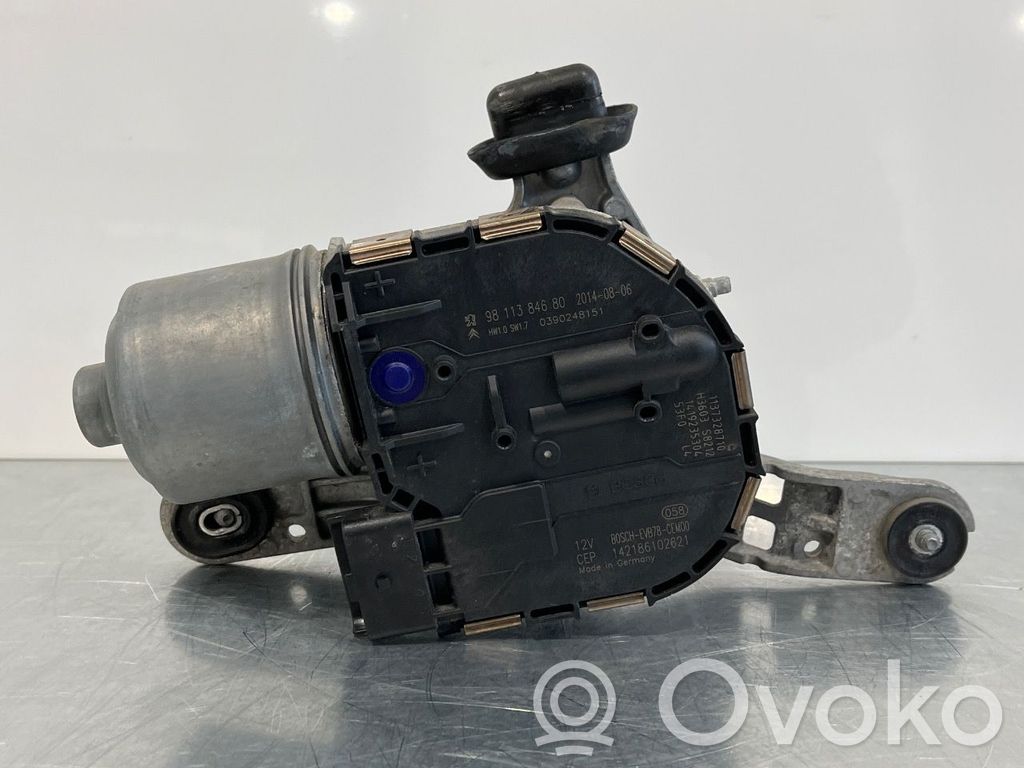 Citroen C4 II Picasso Wischermotor 
