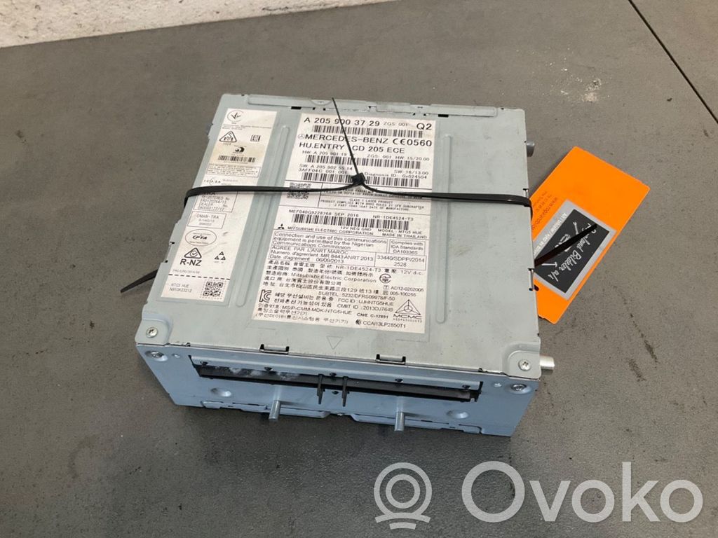 Mercedes-Benz GLC X253 C253 Unidad delantera de radio/CD/DVD/GPS